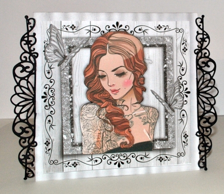 Beautiful Tattooed Lady 8x8 Mini Kit  by Kristina Norbat