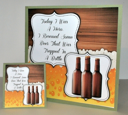 Beer Rescue! 8x8 by Kristina Norbat