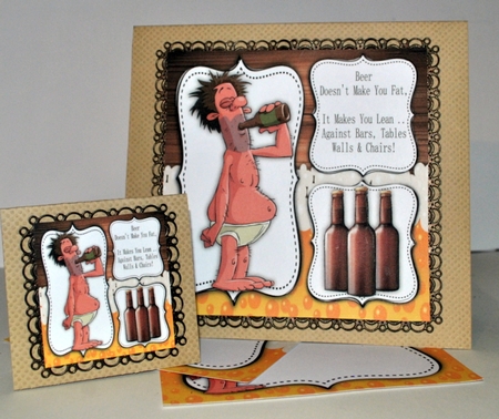 Beer Makes You Lean! .... 8x8 Mini Kit by Kristina Norbat