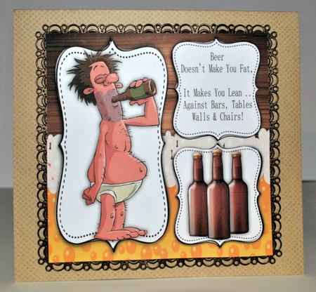 Beer Makes You Lean! .... 8x8 Mini Kit by Kristina Norbat