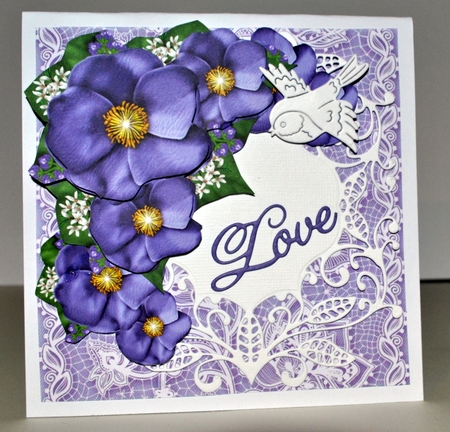 CU Corner Vignette Wild Roses by Kristina Norbat