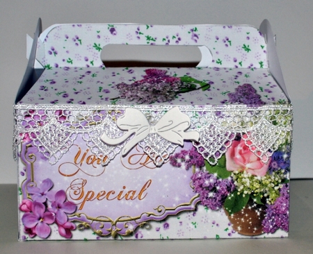 GABLE HOUSE GIFT BOX - LILACS GH2 by Kristina Norbat