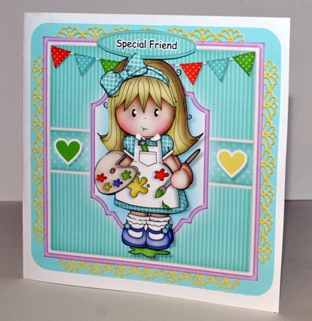 Painting Jodie Mini Kit With Ages 2 to 6 yrs by Kristina Norbat