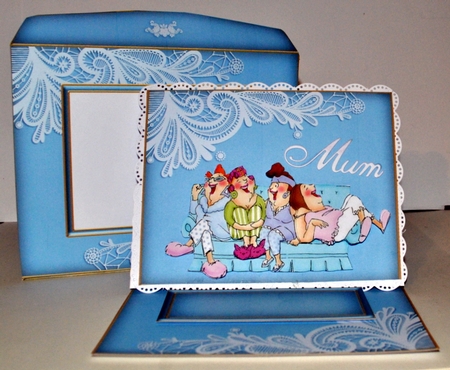 Ready To Go Premade Lace Easel Templates 2 by Kristina Norbat
