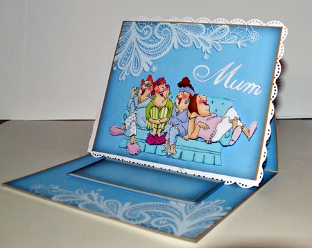 Ready To Go Premade Lace Easel Templates 2 by Kristina Norbat