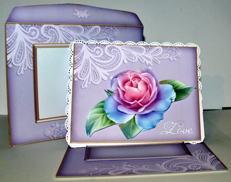 Ready To Go Premade Lace Easel Templates 5 by Kristina Norbat