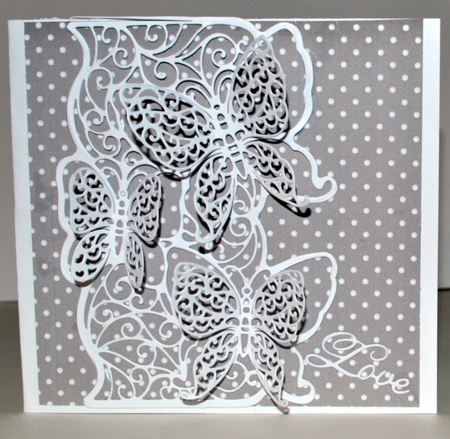 Dusky Polka Dot Paper by Kristina Norbat