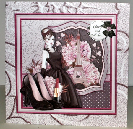 CLASSY & FABULOUS 7.5 Decoupage & Inserts Bumper Kit by Kristina Norbat