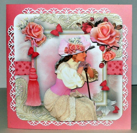Fair Lady Card Kt  by Kristina Norbat