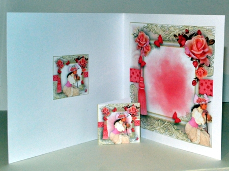 Fair Lady Card Kt  by Kristina Norbat