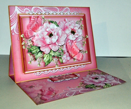 Special Day Floral Easel 1 by Kristina Norbat