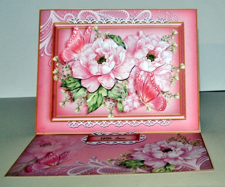 Special Day Floral Easel 1 by Kristina Norbat