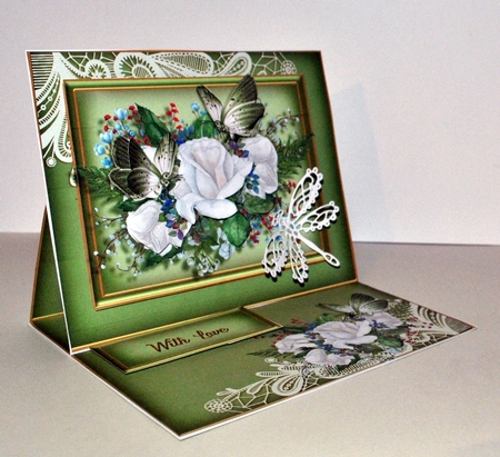 Special Day Floral Easel 3 by Kristina Norbat
