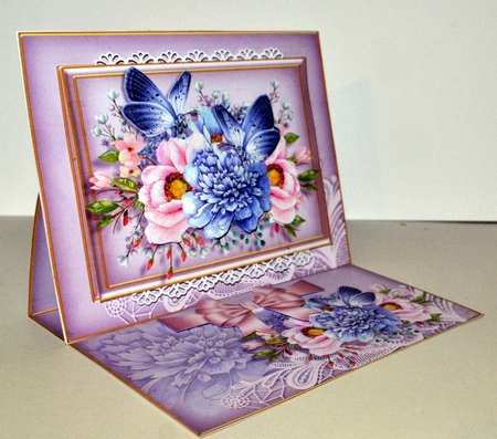 Special Day Floral Easel 4 by Kristina Norbat