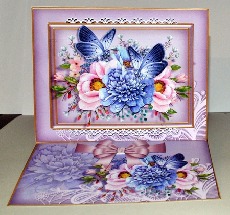 Special Day Floral Easel 4 by Kristina Norbat