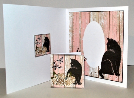Lucky Black Cat - Insert by Kristina Norbat