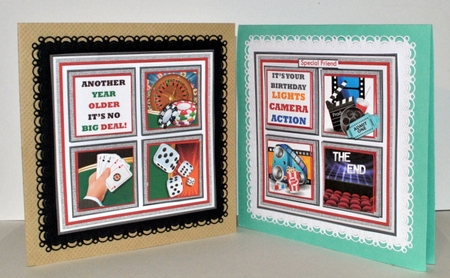 NIGHTS OUT SQUARES 7.5 Quick Layer Cards & Ages Bumper Kit by Kristina Norbat