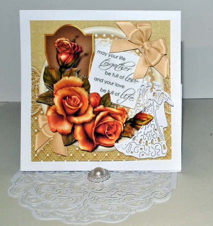 Golden Roses mini Kit by Kristina Norbat