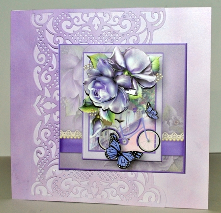 Country Lane Decoupage Card Mini Kit by Kristina Norbat