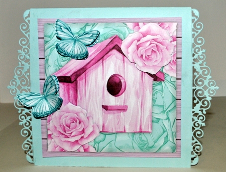 Vintage Birdhouse New Home 2 by Kristina Norbat