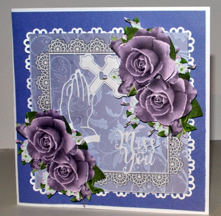 CU Vignette lavender Roses by Kristina Norbat
