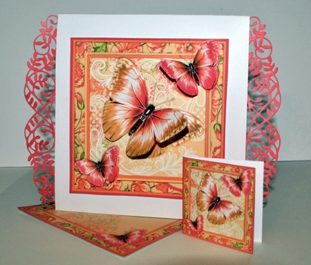 Colorful Butterflies 1466 by Kristina Norbat
