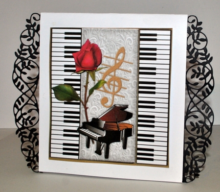 Life is music quick card by Kristina Norbat