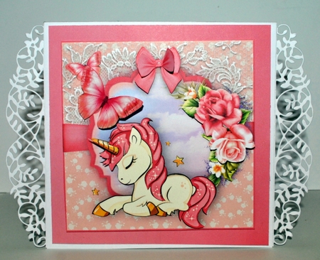 Magical Unicorn Card Kit by Kristina Norbat