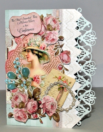 Grandmas Attic Quick Cards Kit. by Kristina Norbat