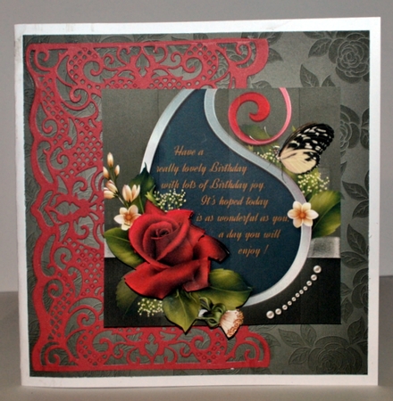 Birthday verse card front 2 by Kristina Norbat