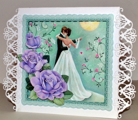 Square Lace Frames by Kristina Norbat
