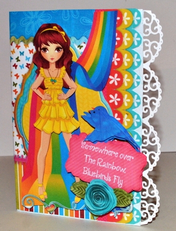 Always Chasing Rainbows Quick Cards Kit. by Kristina Norbat