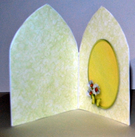 Fresh as a Daisy Arched Card Mini Kit by Kristina Norbat