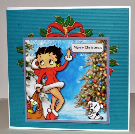 Betty Boop Christmas by Kristina Norbat