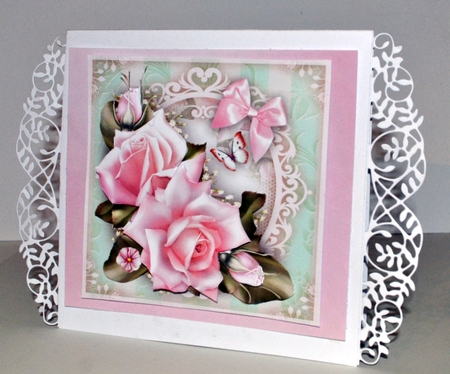 Soft Pink Roses by Kristina Norbat
