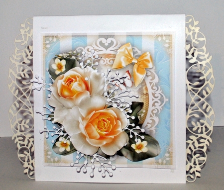 White Yellow Roses by Kristina Norbat