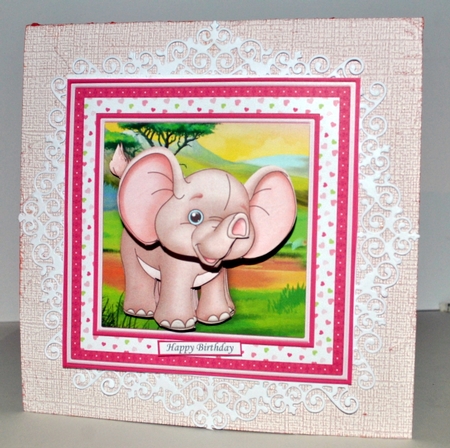 WOBBLY HEAD ANIMAL CARDS 7.5 Decoupage, Ages & Inserts Bumper Kit Set 2 by Kristina Norbat