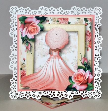 Floral Beauty - Pink Roses by Kristina Norbat