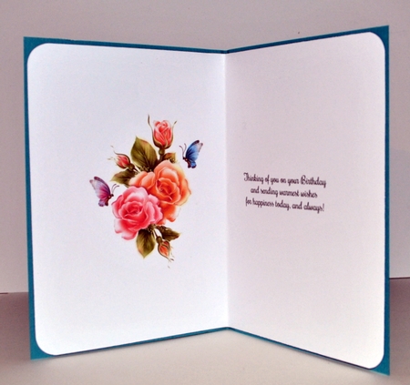 Insert For Framed Roses With Bow by Kristina Norbat
