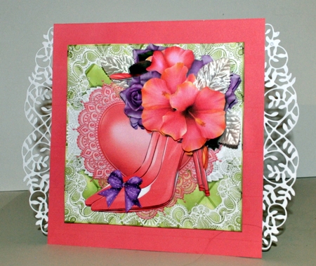 Wonderful Shoes & Hibiscus by Kristina Norbat