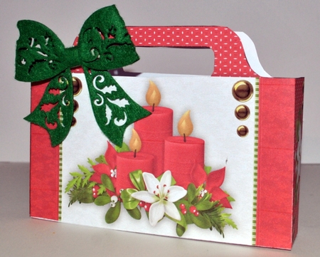 Beautiful Tote Bag , Red Candles  by Kristina Norbat