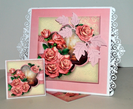 A Quiet Moment - Decoupage Card Mini Kit by Kristina Norbat