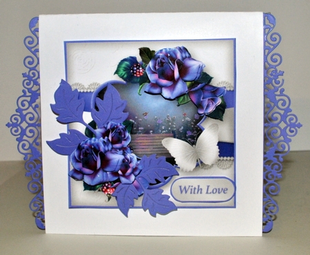 Rose Garden - Decoupage Card Mini Kit by Kristina Norbat