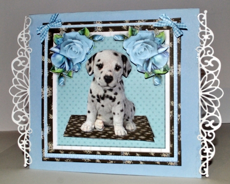 Cute Dalmation Puppy Mini Kit by Kristina Norbat