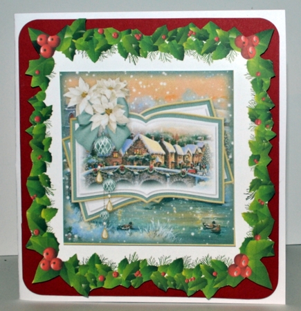 Winter Village Scene Toppers by Kristina Norbat