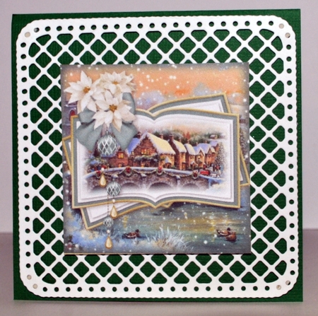 Winter Village Scene Toppers by Kristina Norbat