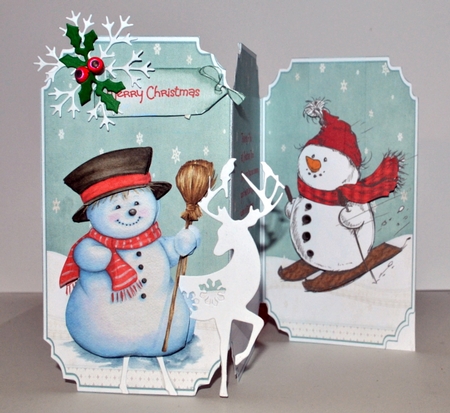 Snowman fun by Kristina Norbat