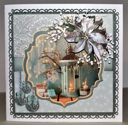 The Christmas Lantern Card Kit by Kristina Norbat