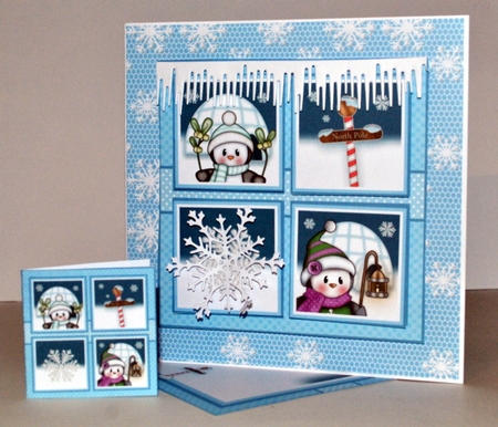Penguin Squares Mini Kit by Kristina Norbat