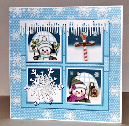 Penguin Squares Mini Kit by Kristina Norbat